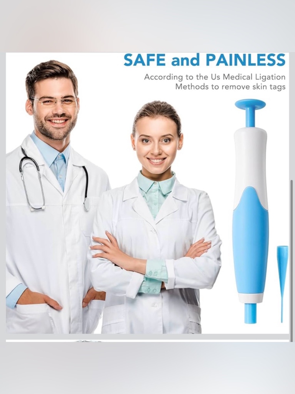 Skin Tag Remover Device FDA-Cleared Safe and Effective Skin Tag Removal Kits - Picture 4 of 7